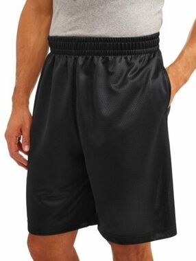 Vintage 90s Black Basketball Shorts - Comfortable Everyday Performance
